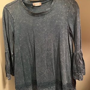 altar’d state light blue top, size small